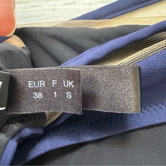 I.D. SARRIERI bikini navy mesh - Picture 5 of 16